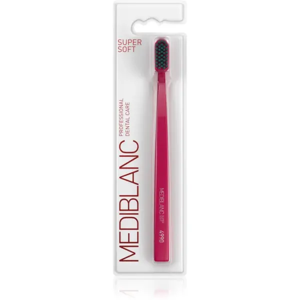 MEDIBLANC 4990 Super Soft perie de dinti supersoft Dark Pink 1 buc