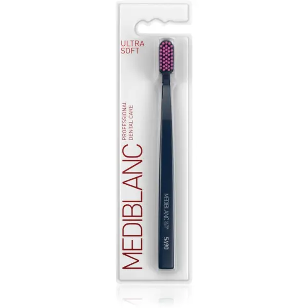 MEDIBLANC 5490 Ultra Soft perie de dinti ultra moale Dark Blue 1 buc