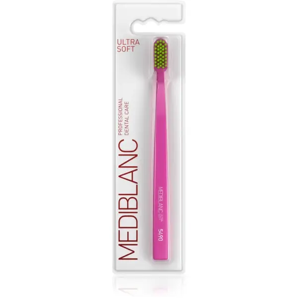 MEDIBLANC 5490 Ultra Soft perie de dinti ultra moale Pink 1 buc