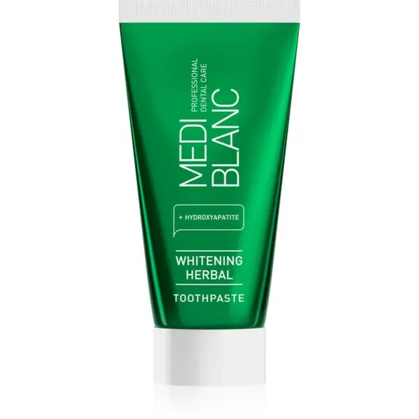 MEDIBLANC Whitening Herbal pastă de dinți cu extract din plante cu efect de albire 50 ml