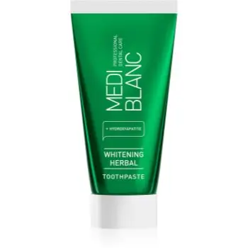 MEDIBLANC Whitening Herbal pastă de dinți cu extract din plante cu efect de albire