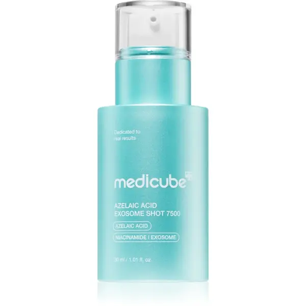 medicube Azelaic Acid Exosome Shot Serum 7500 ser cu efect iluminator pentru pori dilatati 30 ml