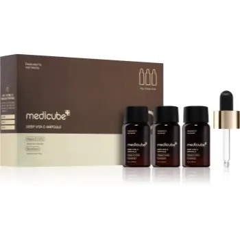medicube Deep Vita C Ampoule 2.0. fiolă pentru uniformizarea nuantei tenului