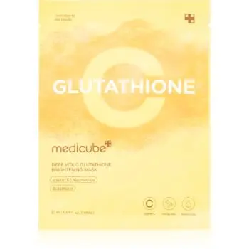 medicube Deep Vita C Glutathione Brightening Mask mască textilă iluminatoare