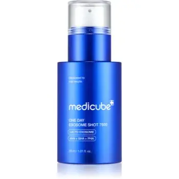 medicube One Day Exosome Shot Pore Ampoule 7500 ser revitalizant impotriva imperfectiunilor pielii