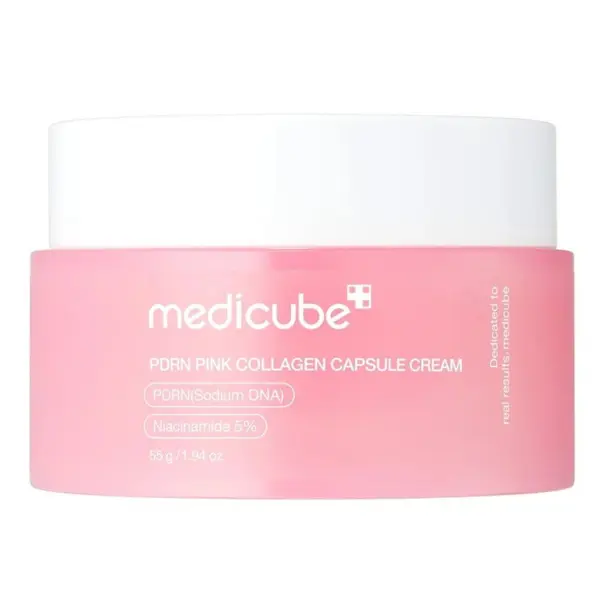 Medicube Pdrn Pink Collagen Capsule Cream Cremă facială cu capsule