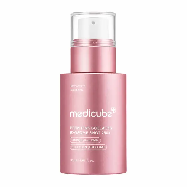 Medicube – PDRN Pink Collagen Exosome Shot Ampoule 7500, 30ml