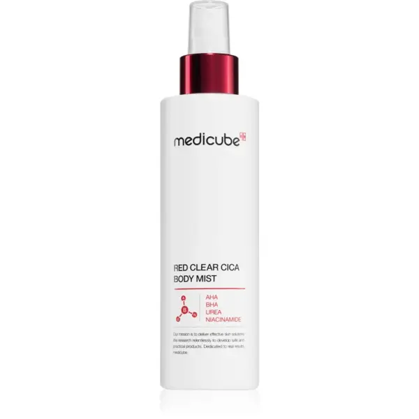 medicube Red Clear Cica Body Mist ceață de piele hidratantă și energizantă pentru corp cu efect calmant 200 ml