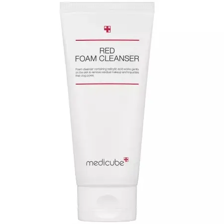 Medicube Red Foam Cleanser, spumă de curățare pentru ten gras și acneic, 120 ml