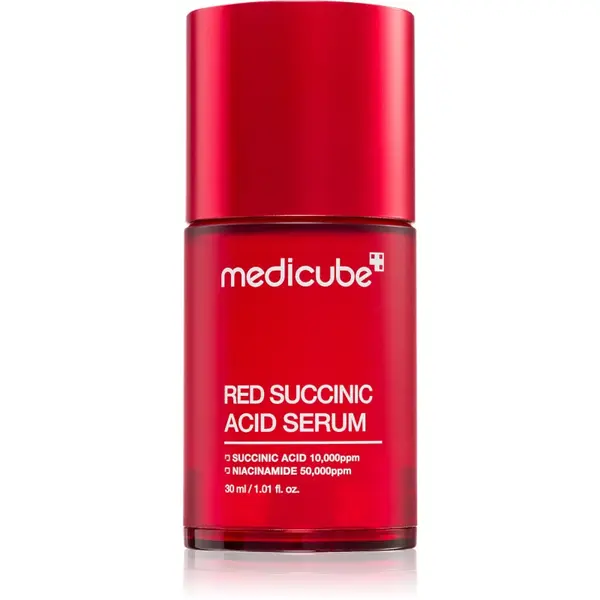 medicube Red Succinic Acid Serum ser cu efect iluminator cu efect de hidratare 30 ml