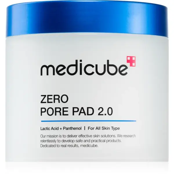 medicube Zero Pore Pad 2.0 tampoane exfoliante pentru netezirea pielii si inchiderea porilor 70x1 buc