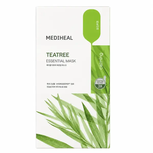 MEDIHEAL – Teatree Essential Mask, 10 Sheets