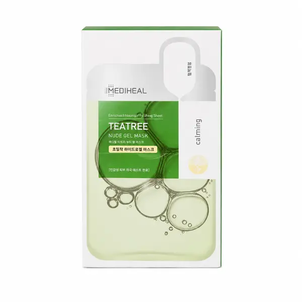 MEDIHEAL – Teatree Nude Gel Mask, 10 Sheets