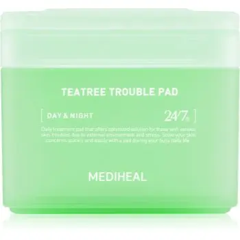 MEDIHEAL Teatree Trouble Pad dischete de tonifiere cu efect calmant