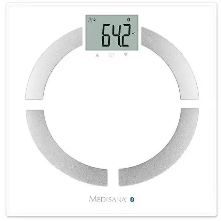 Medisana Cantar corporal Medisana 40444 BS 444, 8 utilizatori, conexiune IOS/ Android, Alb