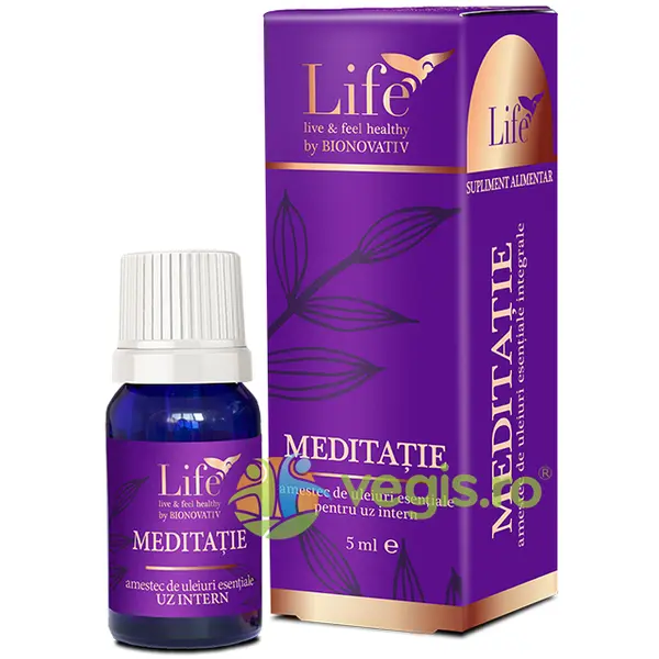 Meditatie - Amestec de Uleiuri Esentiale pentru Uz Intern 5ml
