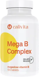Mega B-Complex CaliVita (100 tablete) Megadoza de vitamina B