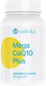 Mega CoQ10 Plus CaliVita (60 capsule) Megadoza de CoQ10 si Antioxidanti