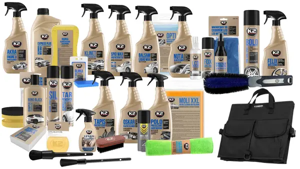 Mega Kit Complet Detailing Auto K2 - Interior, Exterior si Motor