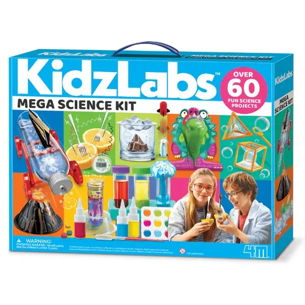 Mega Set de Experimente Stiintifice KidzLabs