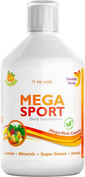 Mega Sport, 500 ml, Swedish Nutra