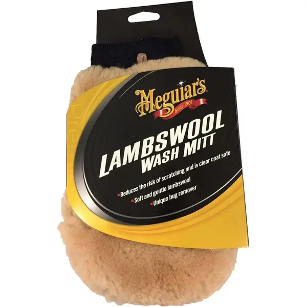 Meguiar s Lambswool Wash Mitt - Manusa Blana Oaie A7301MG