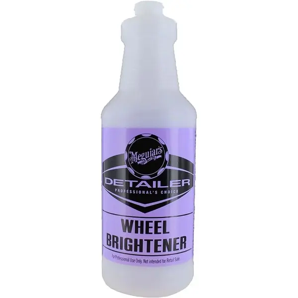 Meguiar s Wheel Brightener Bottle - Recipient Plastic D20140PMG
