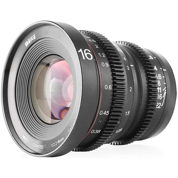 Meike Obiectiv manual Meike 16mm T2.2 pentru MFT M4/3-Mount