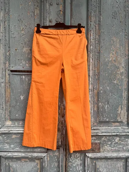 MEIMEIJ Pantaloni Orange 100% Bumbac - 38 IT