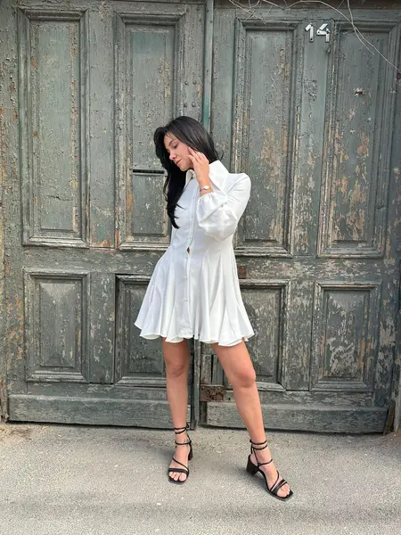 MEIMEIJ - Rochie Albă One - 40 IT