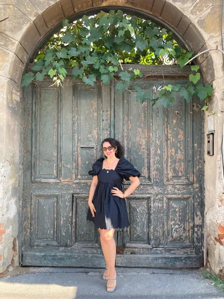 MeiMeij Rochie neagră mini - 40 IT