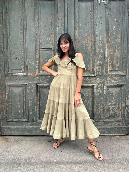 MeiMeij Rochie olive - 44 IT