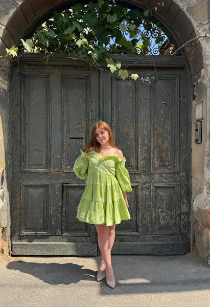 MeiMeij Rochie verde - 42 IT