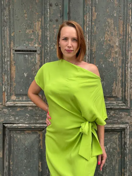 MeiMeij Rochie verde - S INTL