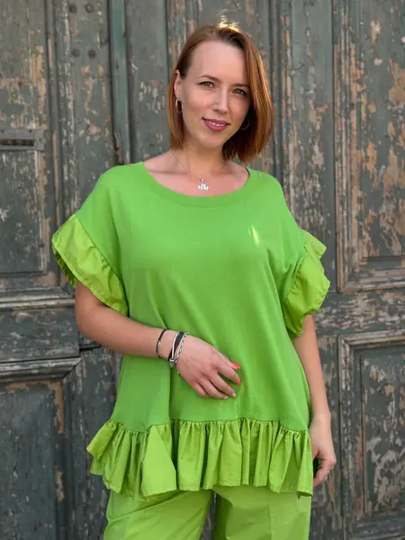 MeiMeij Tricou verde - 40 IT
