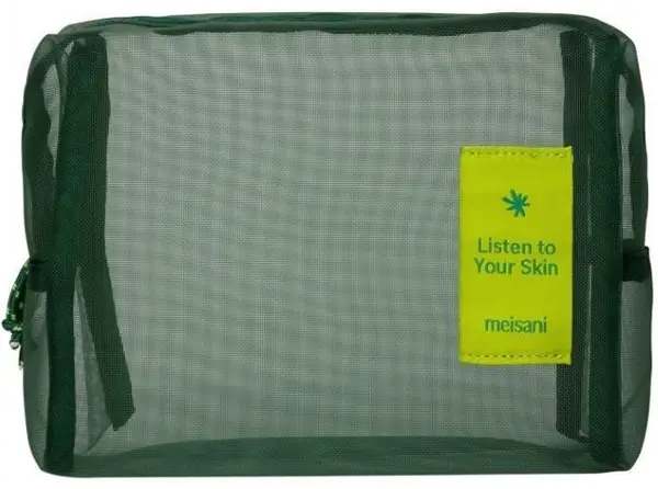 Meisani Geantă cosmetică, verde