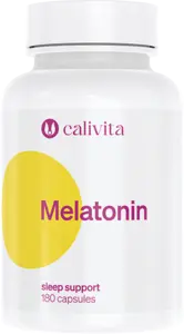 Melatonin 1 mg CaliVita (180 capsule) Sprijina somnul natural