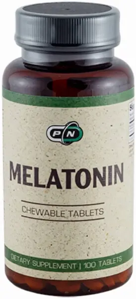 Melatonin, 3 mg, 100 comprimate masticabile, Pure Nutrition