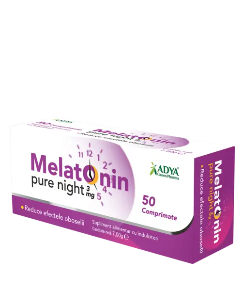 Melatonina Pure Night 3 mg 50 compr. Adya Green Pharma