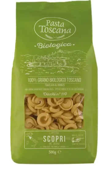 Melci Discus, bio, 500 g, Pasta Toscana