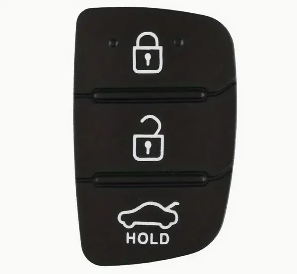 Membrana Cauciuc Butoane Cheie Auto 3 Butoane – Compatibila Hyundai, Kia – Pad pentru Telecomanda, Inlocuire Tastatura Cheie