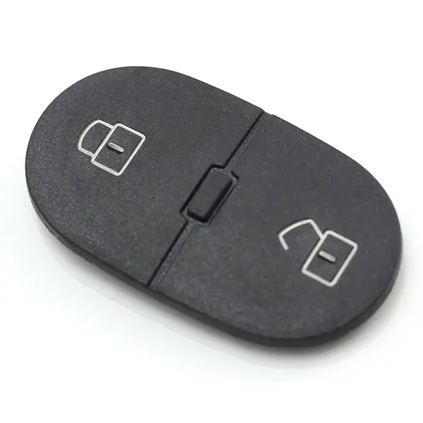Membrana cauciuc pad cu 2 butoane Techstar, compatibila cu cheie auto Audi VW Seat Skoda