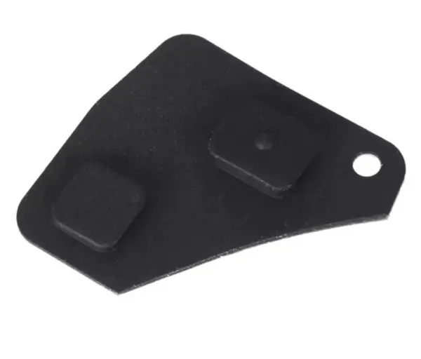 Membrana cauciuc pad pentru cheie auto cu 2 butoane compatibila Toyota si Lexus, modelele Yaris, Corolla, RX, IS