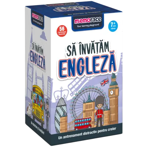 Memorace – Sa invatam engleza | Joc educativ pentru invatarea limbii engleze