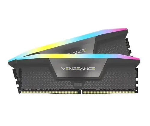Memorie Corsair Vengeance RGB 64GB (2x32), DDR5, 5600MHz, CL40, AMD EXPO & Intel XMP, Dual Channel Kit