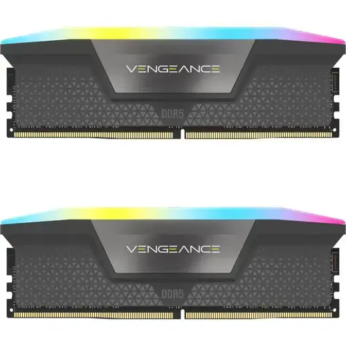 Memorie Corsair Vengeance RGB 64GB(2x32GB) DDR5 5600MHz CL40 Dual Channel Kit