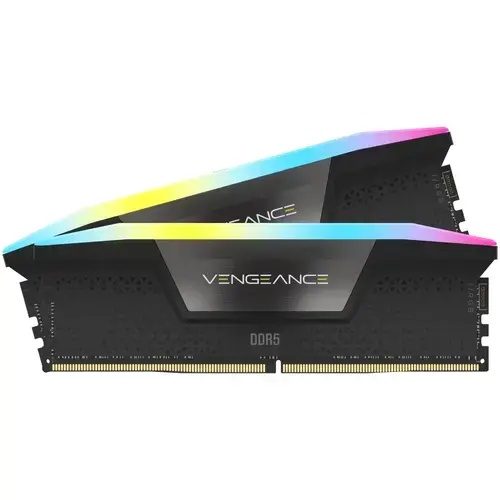 Memorie Corsair Vengeance XMP 3.0 Black Heatspreader, 48GB (2x24GB), DDR5, 6000MT/s, CL 36, RGB