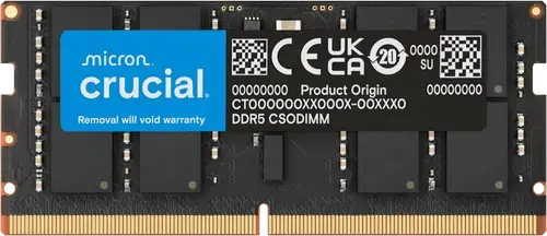 Memorie CSODIMM Crucial, 32GB, DDR5-6400 MHz, CL52