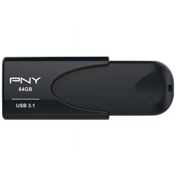 Memorie Externa USB-A 3.1 PNY Attache 4, 64Gb FD64GATT431KK-EF