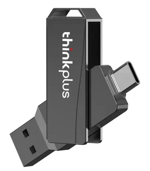 Memorie Externa USB-A 3.1 / USB-C Lenovo Thinkplus MU252, 64Gb